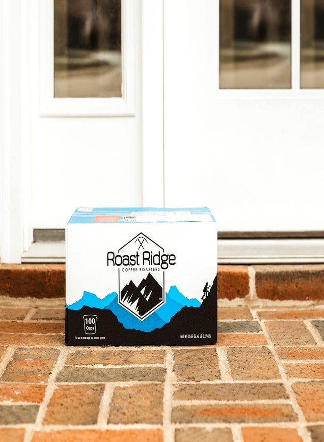 Roast Ridge كبسولات قهوة روست ريدج للاستخدام الفردي لماكينات تحضير القهوة كيوريج كي-كاب، عبوة متنوعة، تحميص خفيف، تحميص متوسط، تحميص داكن، 100 كبسولة (25 كبسولة من كل نوع: مزيج الإفطار، متجر الدونات، التحميص الفرنسي، الكولومبي) - Image 2