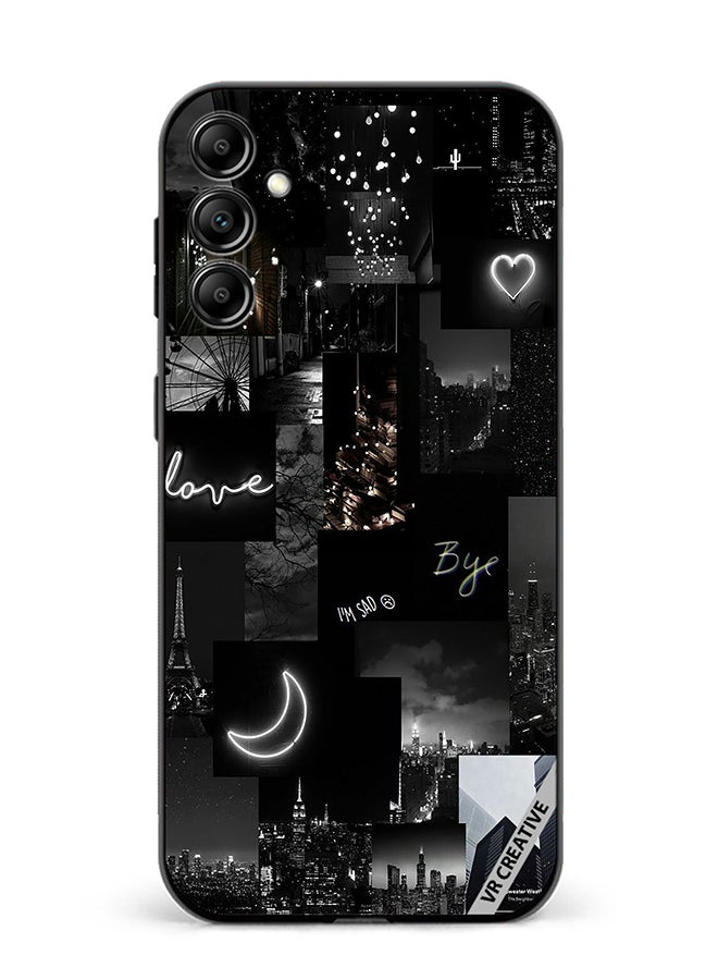 VR CREATIVE غطاء واقي لهاتف سامسونج جالاكسي A55 بتصميم Retro متعدد الألوان - Image 1