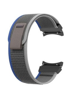 Active Attitude No Gap Trail Loop Nylon Band Compatible With Samsung Galaxy Watch 6 40mm Blue Gray
