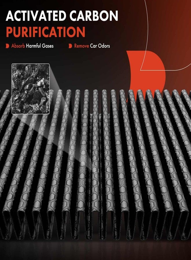 A-Premium 2-PC Cabin Air Filter with Activated Carbon Compatible with Nissan & Infiniti Models - Titan 2004-2015, Armada 2005-2015, NV2500 NV3500 2012-2014, QX56 2004-2010 - V8 5.6L - Image 5