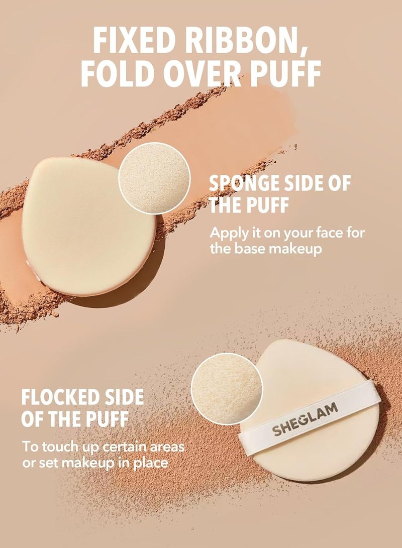 SHEGLAM Skin Focus High Coverage Powder Foundation - Sand - Image 4