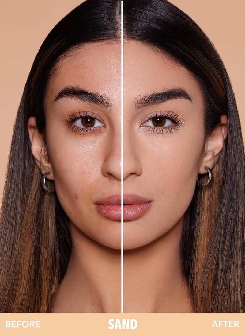 SHEGLAM Skin Focus High Coverage Powder Foundation - Sand - Image 3