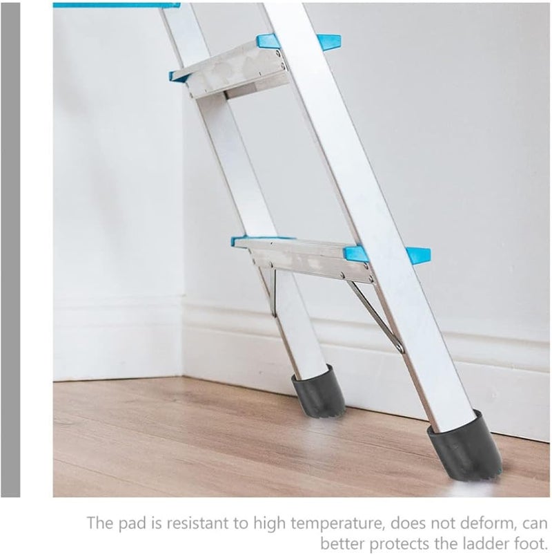 Cabilock 2 Pack Rubber Ladder Feet Covers Non Slip Leg Protectors For Enhanced Stability - Image 5
