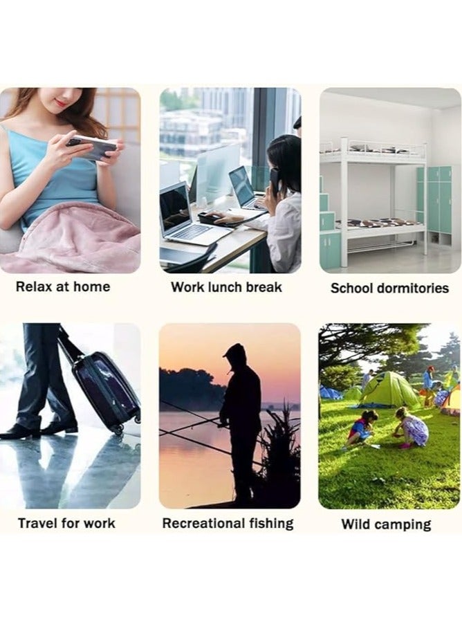 USB Electric Blanket Power Bank Car 5V Dormitory Outdoor Warm Blanket Electric Mattress Heating Shawl 140x80cm - Image 3