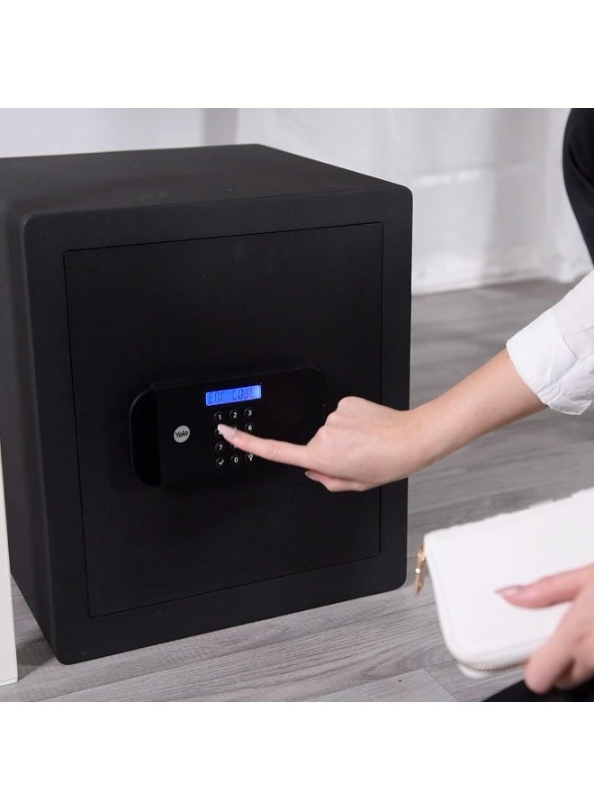 Yale YSFB/400/EB1 High Security Office Safe Locker with Fingerprint Reader, Black - Image 3