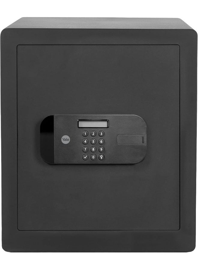 Yale YSFB/400/EB1 High Security Office Safe Locker with Fingerprint Reader, Black - Image 1