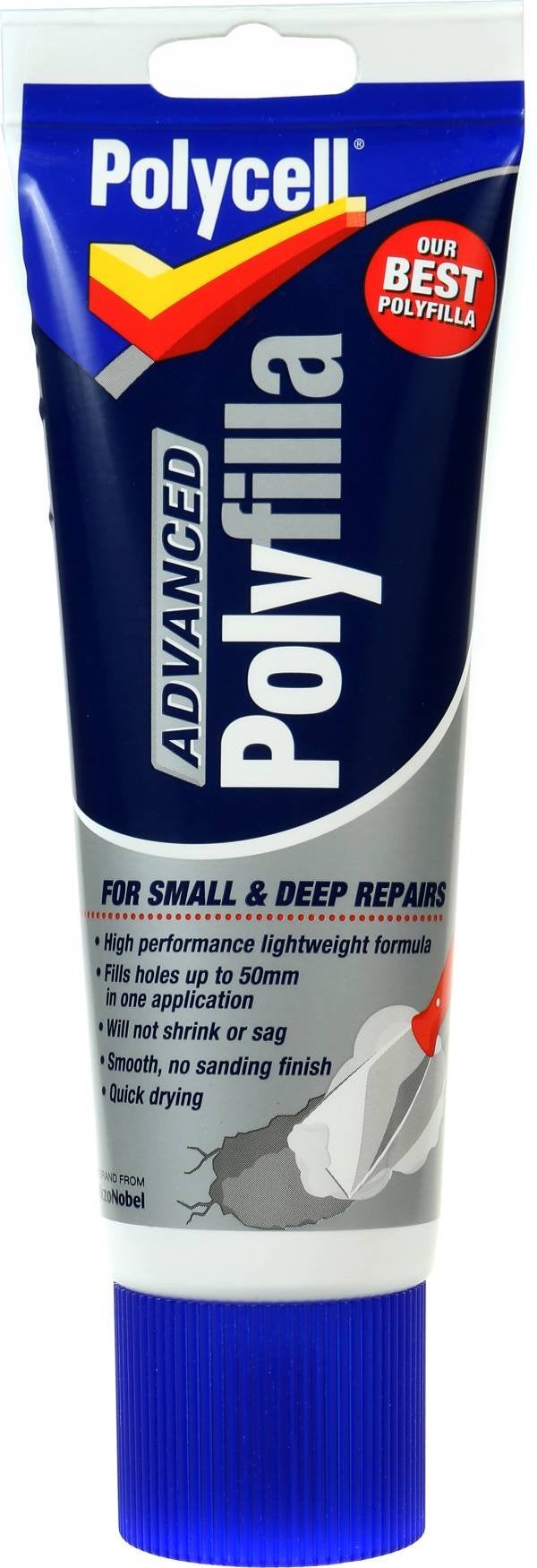 Polycell Advanced All In One Polyfilla, - Image 1