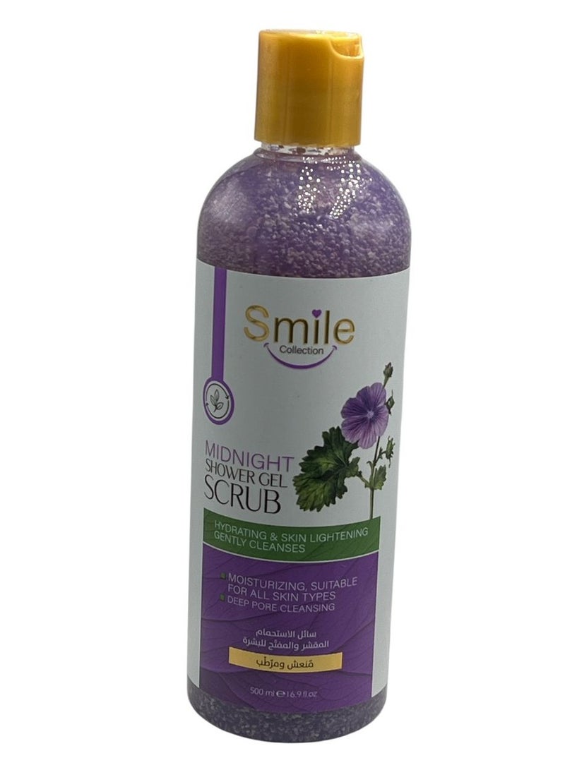 Smile Midnight shower gel scrub 500 ml