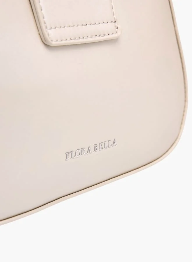 Flora Bella By Shoexpress Womens Embellished Shoulder Bag With Magnetic Button Closure