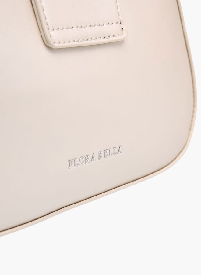 Flora Bella By Shoexpress Womens Embellished Shoulder Bag With Magnetic Button Closure  - Image 5