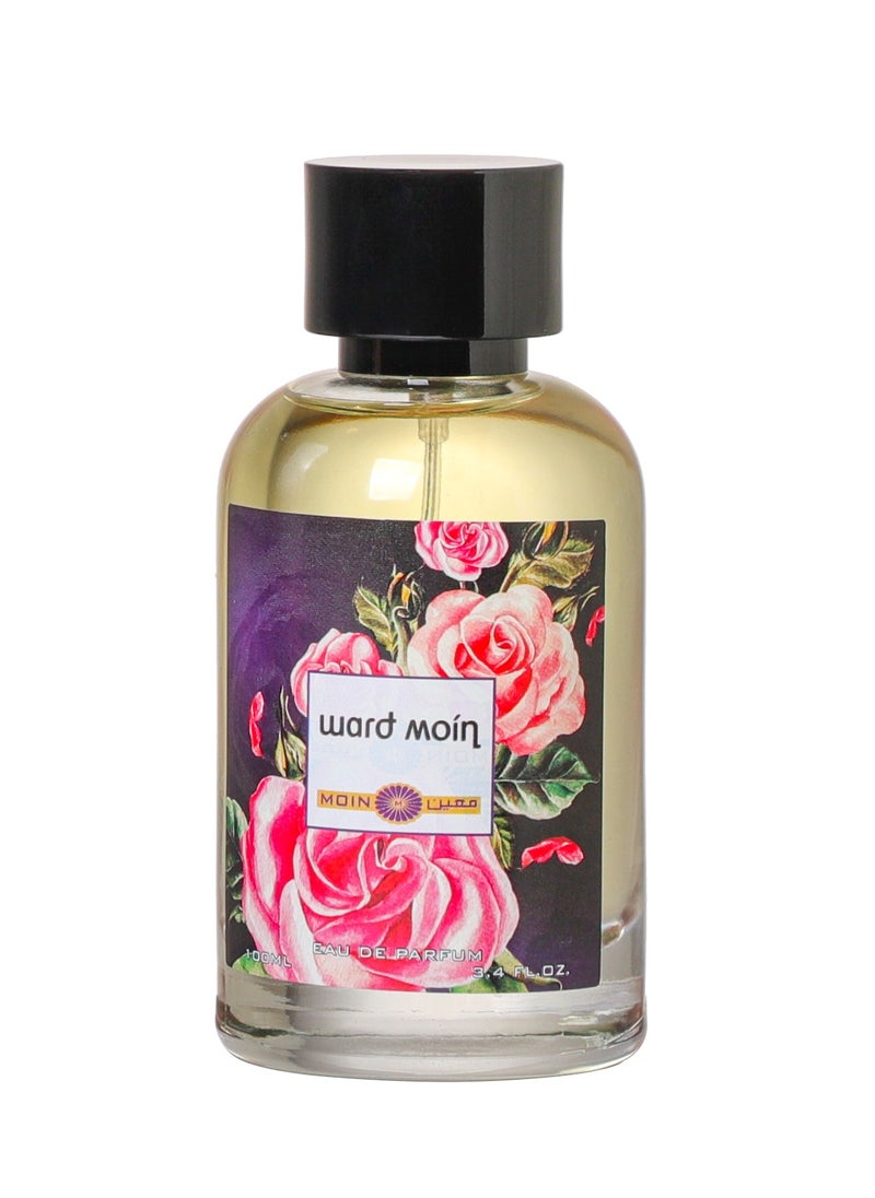 Moin Ward Unisex Perfume 100ml - Floral Rose, Green Lily, Sandalwood, Vanilla, Long-Lasting Fragrance for Men and Women - Perfect Gift for Any Occasion  - Image 2