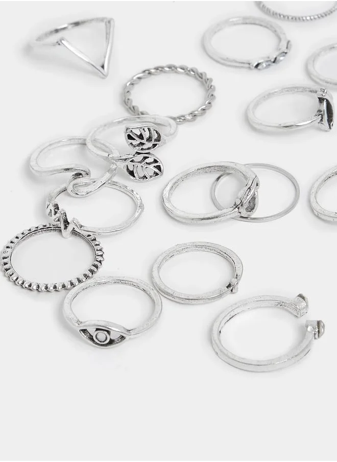 ستايلي Set of 19 - Vintage Style Rings