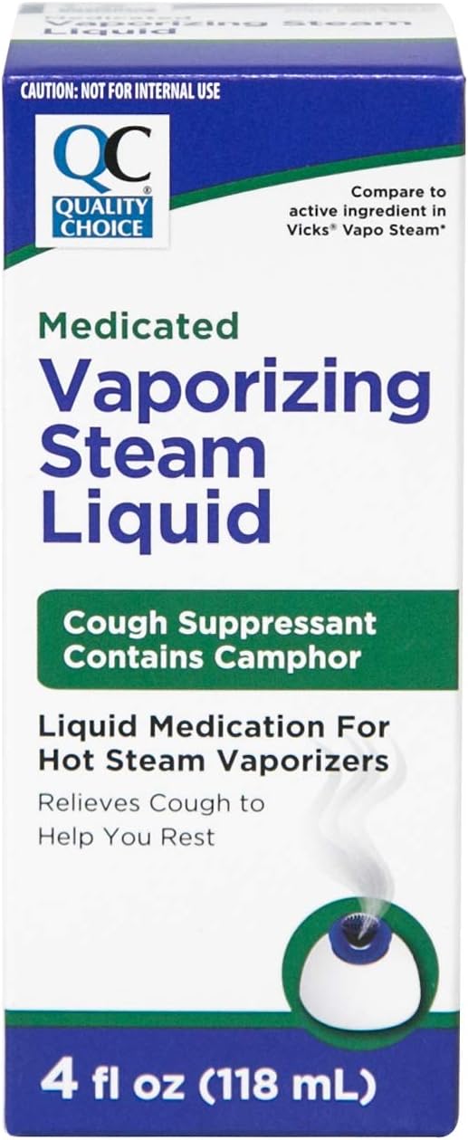 Quality Choice Medicated Vaporizing Steam Liquid 4 Ounces - Image 1