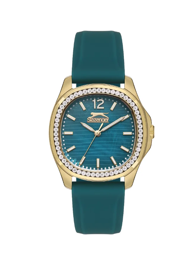 Slazenger Slazenger Women 's Analog  Green Dial Color Watch-SL.9.2239.3.04