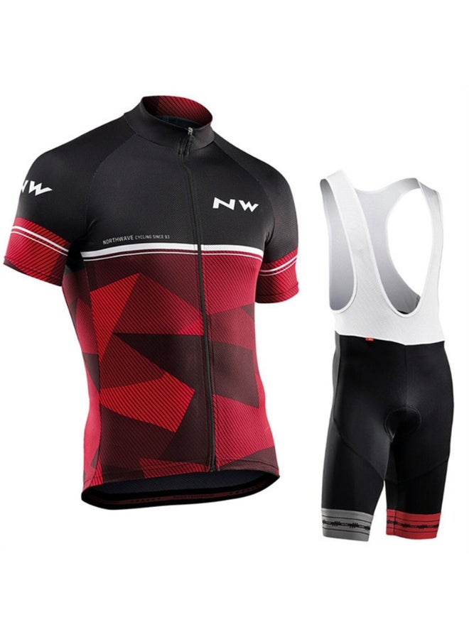 KUYING GR New Summer Outdoor Sunscreen Moisture Absorption Quick Drying Bicycle Women's Cycling Clothing Set - Image 1