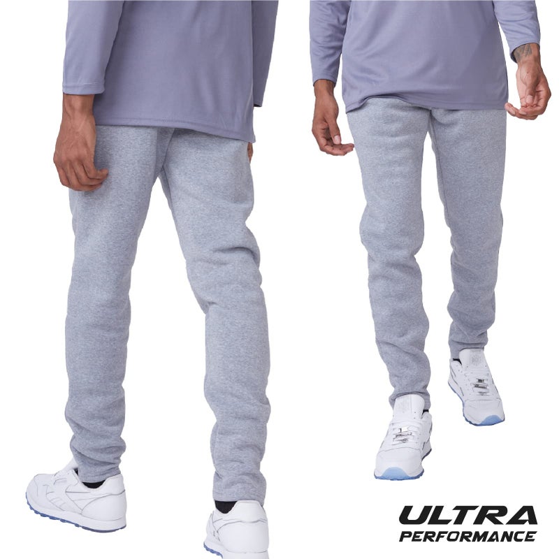 Ultra Performance 3 Pack Mens Open Bottom Sweatpants with Pockets, Casual Sweatpants for Men - Image 2