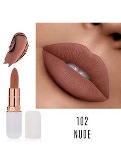 Phoera Absolute Velvet Matte Lipstick Long Lasting Waterproof Pigment Makeup (102 Nude)  - Image 2