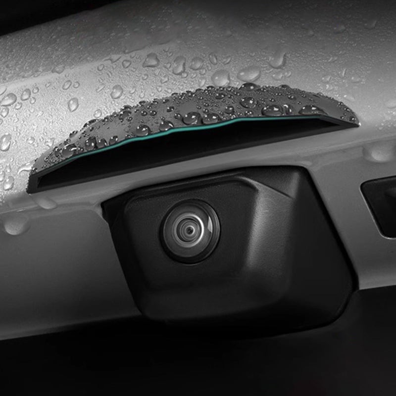 LINGHGD Car Rear View Camera Anti-Rain Cover, Silicone Protection Cover for Car Reversing Cameras, Non-Destructive Installation Modification Protective Sticker for All Kinds of Cars (Black) - Image 3