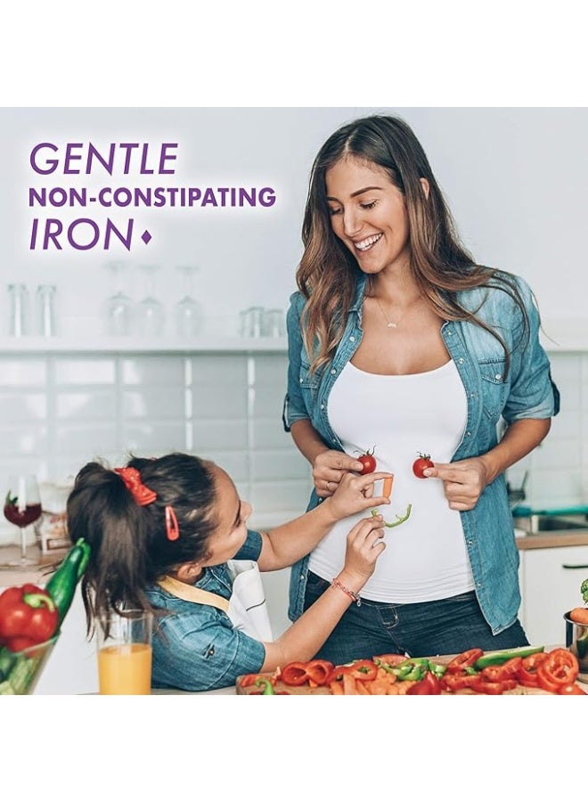 Blue Bonnet حديد Bb 27 ملغ كبسولات نباتية 90 حبة # 670 - Image 3