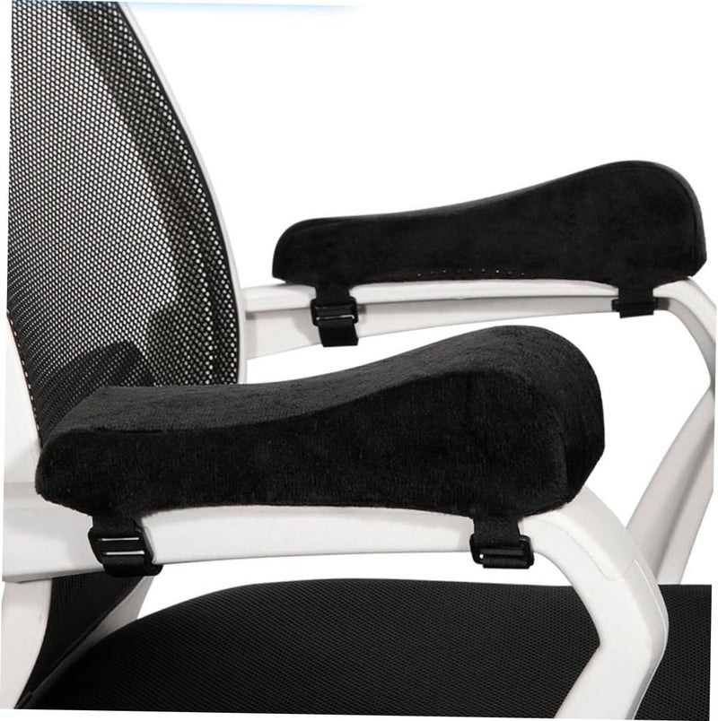 DOITOOL 2pcs Armrest Pillow Covers Memory Foam Armrest Pads and Comfortable for Office Home Chairs - Image 5