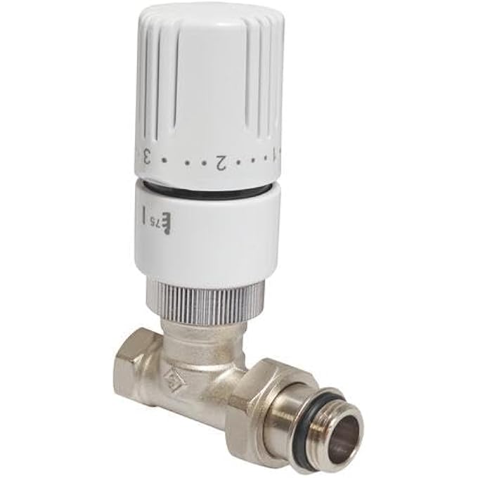 // 2455-12 1 X STRAIGHT THERMOSTATIC TAP F12/17 - Image 2