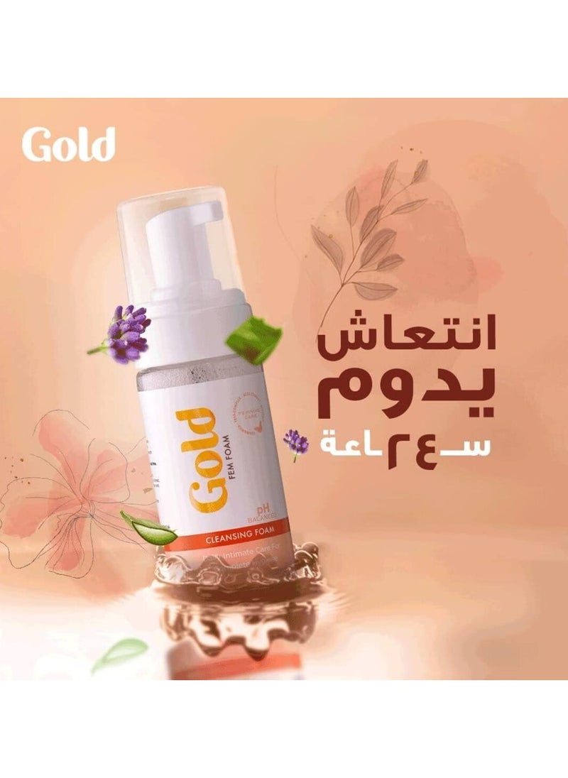 Gold - Gold Cleansing Fem Foam 150 ml - Image 1