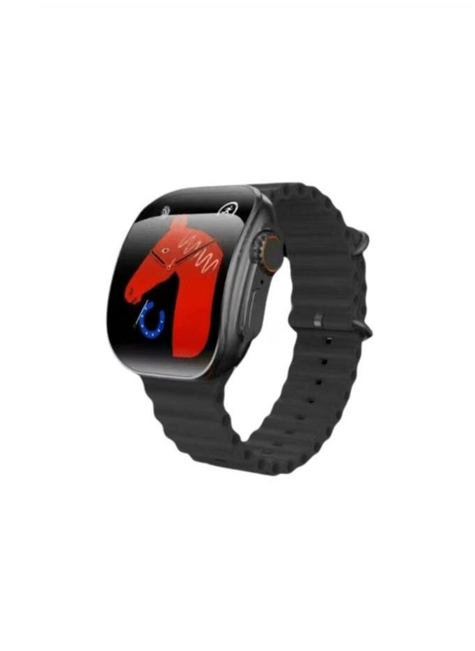 Generic - X10 Ultra3 Series 8 (2024) Smart Watch Curved IPS display NFC Bluetooth V5 Call Waterproof IP67 Wireless Charger - Image 1