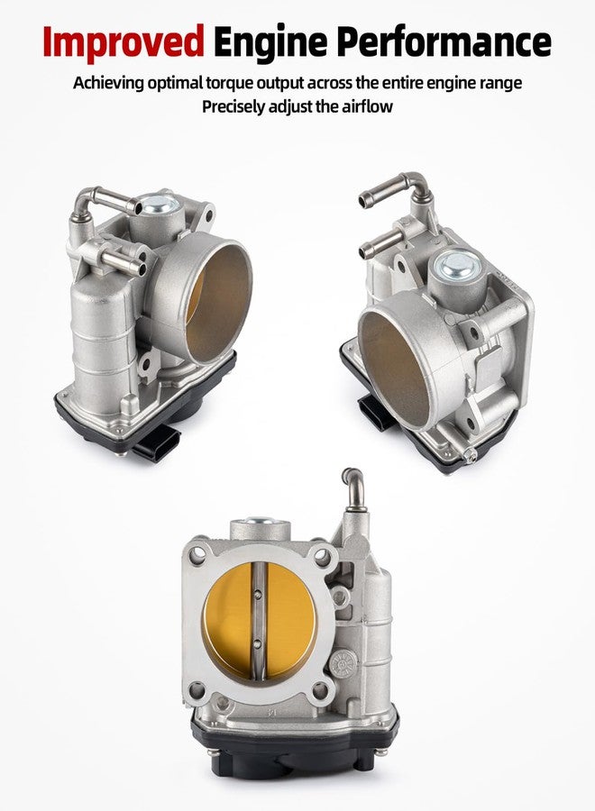 VANBOL Electronic Throttle Body Compatible with 2007-2012 Nissan Altima 2008-2013 Rogue 2007-2012 Sentra L4 2.5L Replace 16119JA00A 16119JK20A TB1043 - Image 4