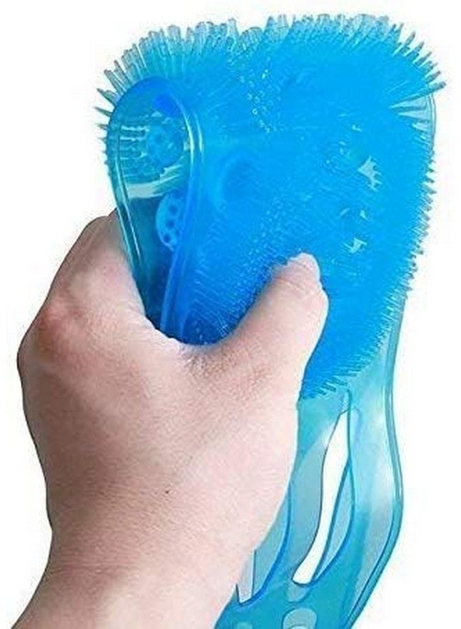 KERFORA Silicone Dual-Sided Back Scrubber & Foot Cleaner | Massaging Shower Bath Belt - Image 2