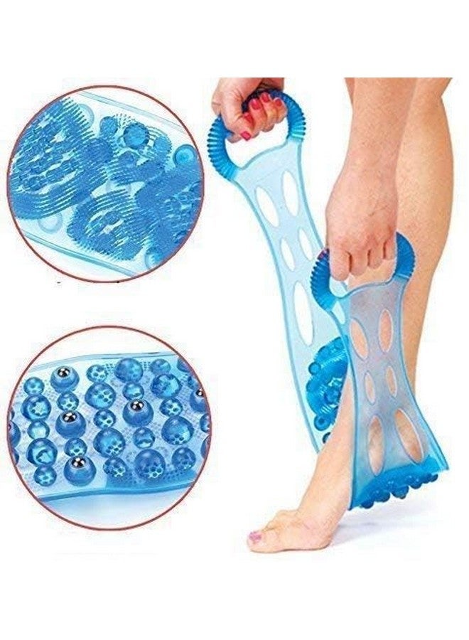 KERFORA Silicone Dual-Sided Back Scrubber & Foot Cleaner | Massaging Shower Bath Belt - Image 3