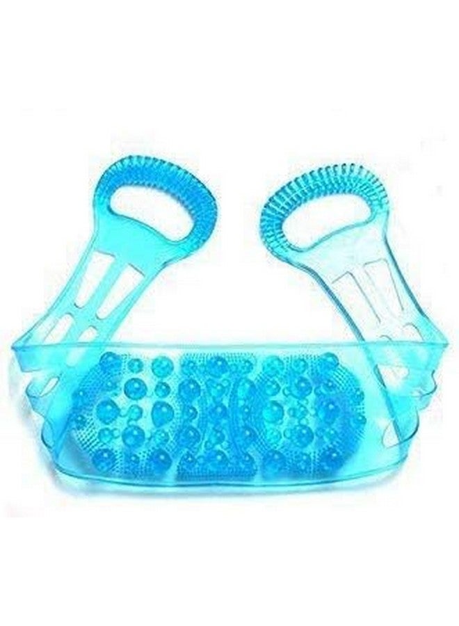KERFORA Silicone Dual-Sided Back Scrubber & Foot Cleaner | Massaging Shower Bath Belt - Image 1