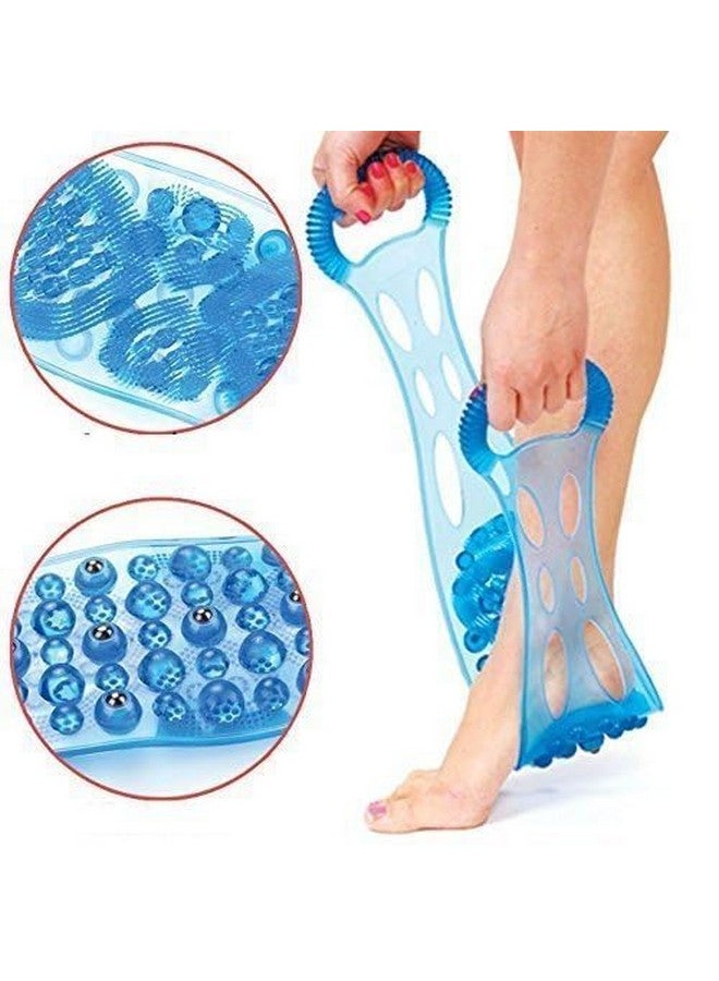 KERFORA Silicone Dual-Sided Back Scrubber & Foot Cleaner | Massaging Shower Bath Belt - Image 5