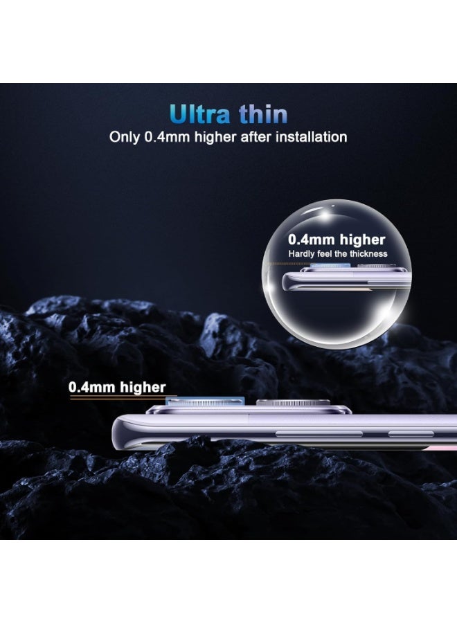 Camera lens protector with full protection compatible with Redmi Note 15 Pro/Note 15 Pro Plus, dual protection metal + tempered glass, camera protector for Redmi Note 15 Pro/15 Pro Plus (Silver) - Image 5