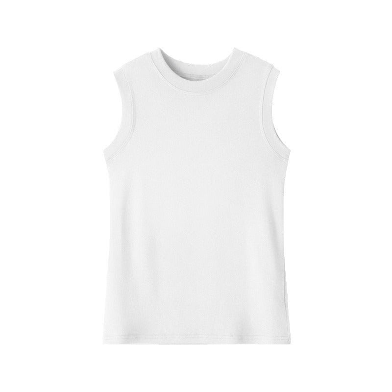 Women's High Neck Ribbed Slim Fit Camisole - Image 5
