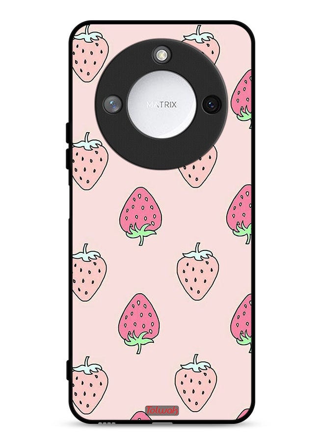 Tolwak Honor X9c Smart 5G Protective Case Cover Strawberry Icon  - Image 1
