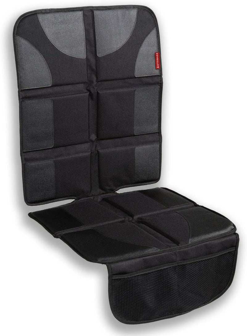 Autobase Car Seat Protector for Child Car Seat  Largest and Thickest Waterproof Backseat Protector for Kids and Pets  HeavyDuty NonSlip Rubber Padded Backing Black XL  1 Pack - Image 2