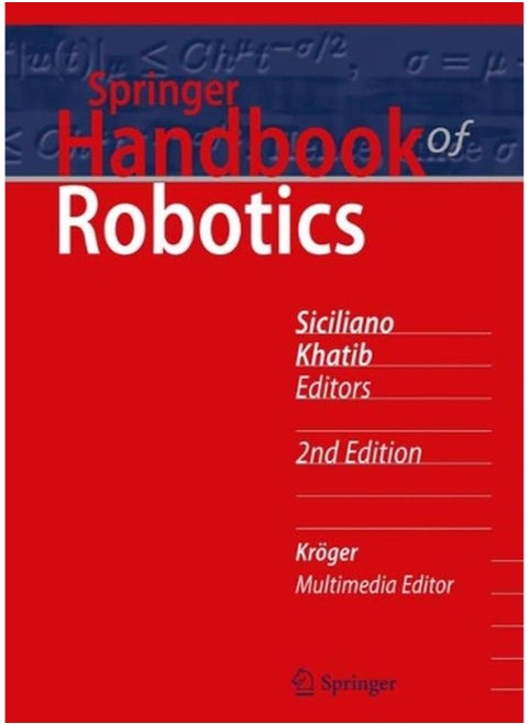 Springer Handbook of Robotics Springer Handbooks Ed 2