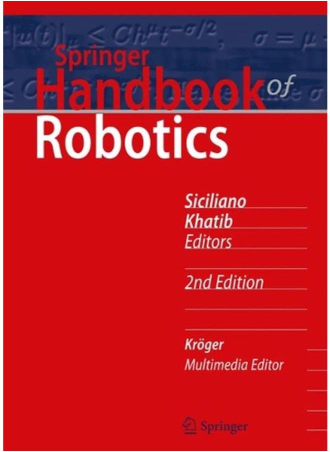 Springer Handbook of Robotics Springer Handbooks Ed 2
