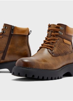 Robert Wood Chunky Boots  - Image 4