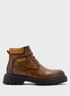 Robert Wood Chunky Boots  - Image 1