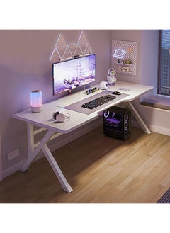 ACPLAY Gaming Table,Gaming Desk,Ergonomic PC Desktop Computer Desk,Home Office Desk,Versatile Gaming and Study Solution for Modern Homes,Ideal for Students and Gamers, Spacious and Functional (140x60x75cm)  - Image 1