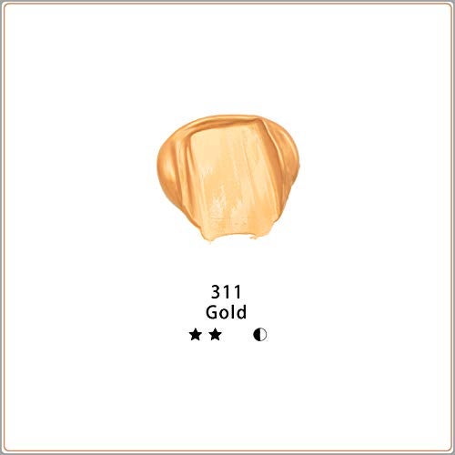 Artecho Gold Acrylic Paint, Gold Paint (120ml / 4.05oz) Tubes, Art Craft Paints for Canvas, Rock, Stone, Wood, Fabric, Art Supplies - Image 2