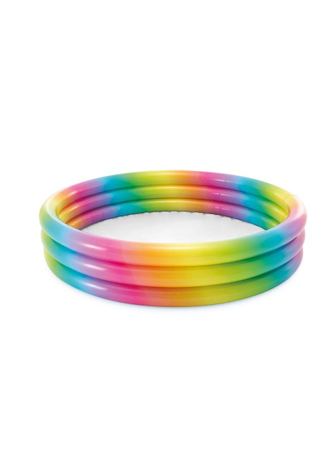 Rainbow Ombre Inflatable Kiddie Pool 147x33cm