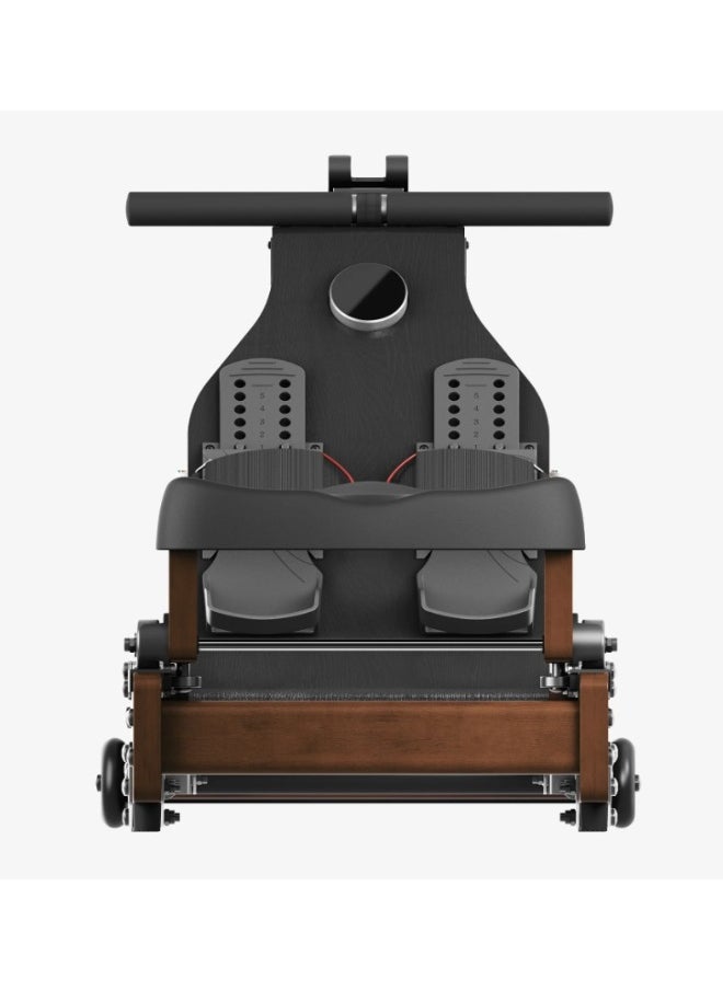 KINGSMITH - Kingsmith Water Rowing Machine WM10  with Tri-fold patent | Water & Magnetic resistence 2 in 1 | Patented 3-Fold Tech | LED display | Dual Resistance System | Red oak color - Image 1