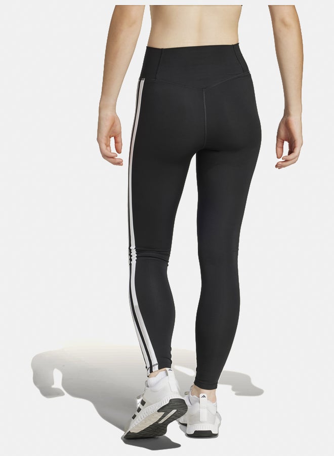 Adidas Optime Essentials 3-Stripes 7/8 Leggings  - Image 4