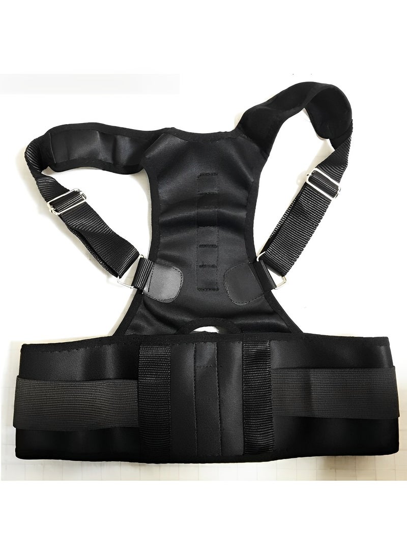 ريوكل دعامة الظهر لتصحيح وضعية الجسم للنساء والرجال، وتقويم الكتف، ودعم كامل للظهر، وتخفيف آلام الظهر العلوي والسفلي، والجنف والحدبة والصدر والعمود الفقري - Image 2