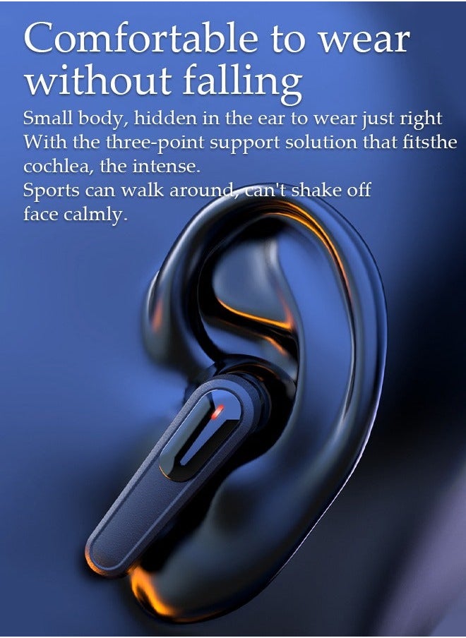 Generic - Wireless Earbuds Bluetooth V5.1 Headphones Deep Bass Stereo Ear Buds with LED Power Display Charging Case Earphones with Mic Headset for Game Sports and Music - Image 1