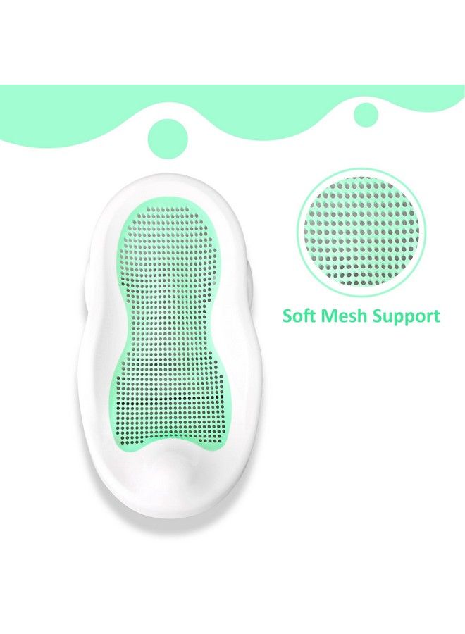 The Little Lookers Foldable Bath Chair For Baby With Anti Slip Baby Bath Tub For Newborn ; Infants Portable Baby Bath Tub For 0 6 Months Baby (Bather Green) - Image 5