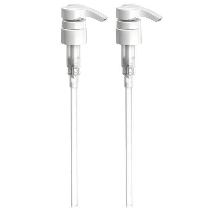 UNIVERSAL SHAMPOOCONDITIONER PUMP FOR BOTTLE 1 L338 OZ PIECE 2 WHITE