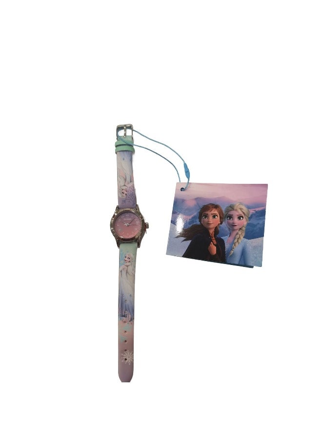Disney Disney Frozen Elsa FC2402 Kids' Analog Watch in Tin Box  - Image 1
